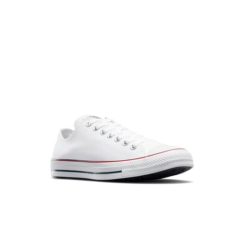 Converse All Star Low Trainers White Canvas - 8 UK