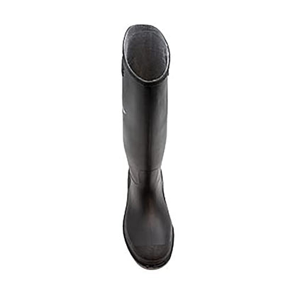 DUNLOP Pricemastor - Unisex Knee High Wellington Rain Boots, Black, CE Certified Waterproof and Chemical Resistant PVC Wellies for Outdoor, Gardening and Farm Work - EU40, UK6.5