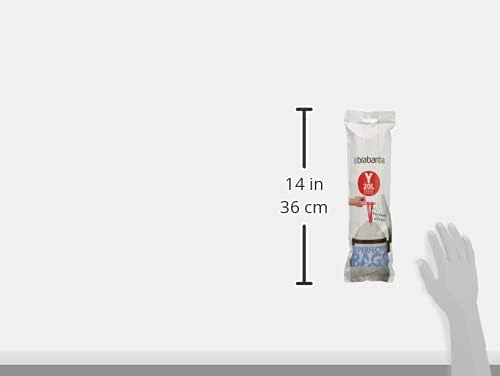 Brabantia PerfectFit Trash Bags High Quality Thick Plastic Trash Can Liners