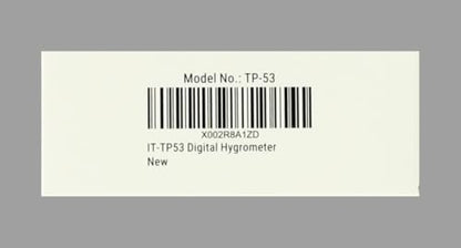 ThermoPro TP53 Hygrometer Digital Indoor Room Lab Greenhouse Thermometer Temperature Humidity Monitor Gauge Indicator for Nursery Home Office with Touch Backlight Amphibians Hygrometer