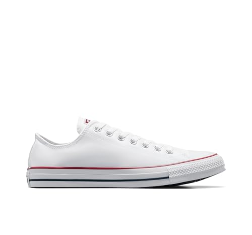 Converse All Star Low Trainers White Canvas - 8 UK