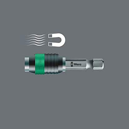 Wera Bit-Safe 61 BiTorsion 1 Comprehensive Torsion Bits and Holder Set in Pouch (for Drill/Drivers) 61 piece, 05057441001