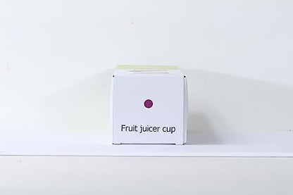 Portable Blender Cup,Electric USB Juicer Blender,Portable Juicer For Shakes and Smoothies, juice,380ml, Six Blades Great for Mixing,light purple