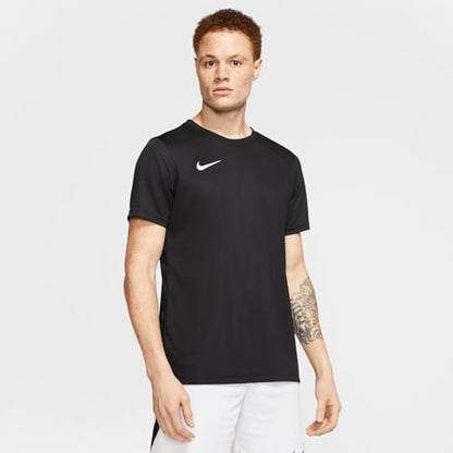 NIKE Mens Dri-fit Park 7 Jby T-Shirt, Black/White, M EU