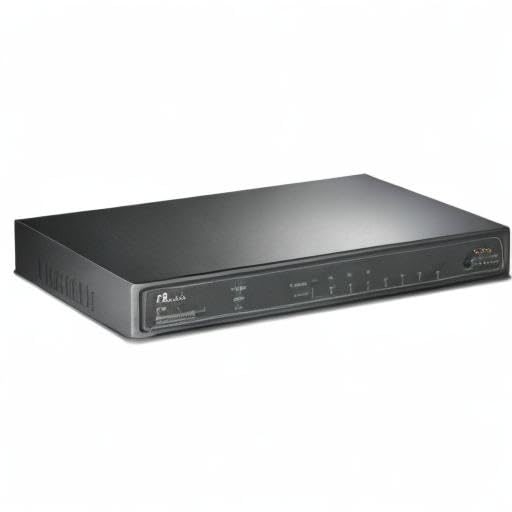 TP-Link TL-SG1016PE | 16 Port Gigabit PoE Switch | Easy Smart Managed | 8 PoE+ Ports @150W | Plug & Play | Sturdy Metal w/ Shielded Ports | QoS, Vlan, IGMP & LAG, Free Expert Help