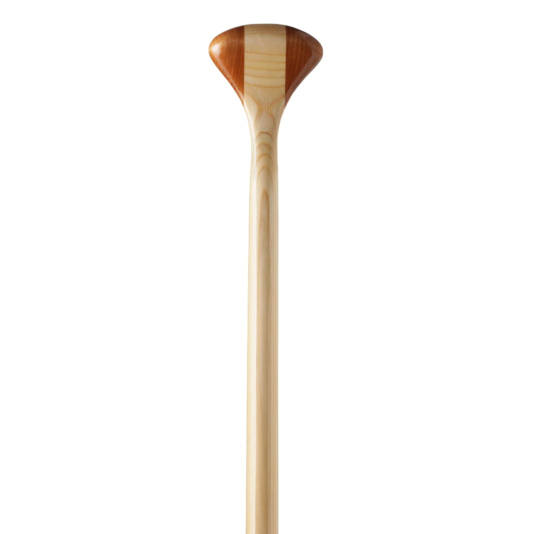 BENDING BRANCHES BB Special Wood Canoe Paddle – 18-Laminate Basswood Shaft, Hardwood Blade with Rockgard® Tip, Bent Shaft Design for Recreational Rivers & Lakes