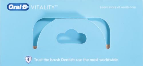 Oral-B Vitality FlossAction Electric Toothbrush with Replacement Brush Head, Black