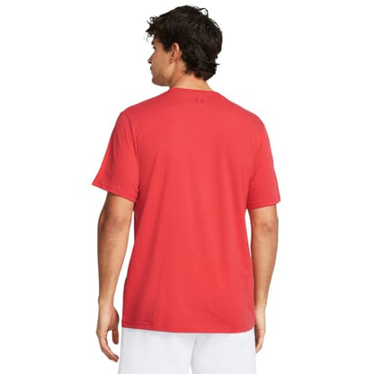 Under Armour Men's Sportstyle Left Chest Short-Sleeve T-Shirt , (814) Red Solstice / / Red , X-Large