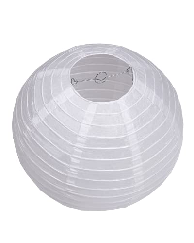 Matissa 16"(40CM) Pack of 3 Paper Lantern Wedding Party Decoration Craft Lamp Shade (White)