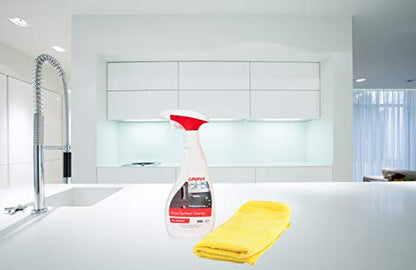 Unika Non-Aerosol Gloss Surface Cleaner & Microfibre Cloth 500ml