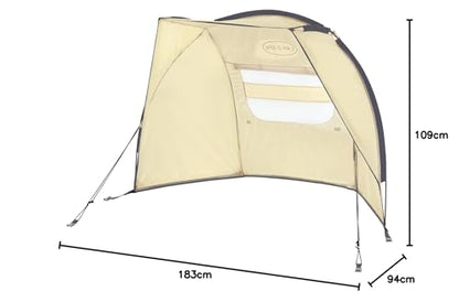 Lay-Z Spa 60304 Canopy Cover for Weather and Sun Shelter, Hot Tub Accessories, Fits Most Lay-Z-Spa Models, Multicolor, 109.0 cm*183.0 cm*94.0 cm