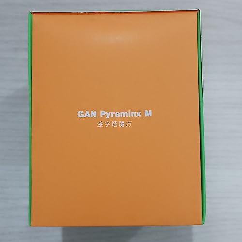 GAN Pyraminx 36 Magnets, Pyramid Speed Cube, Speed Magnetic Pyramid Puzzle Stickerless Triangle Cube (Standard)