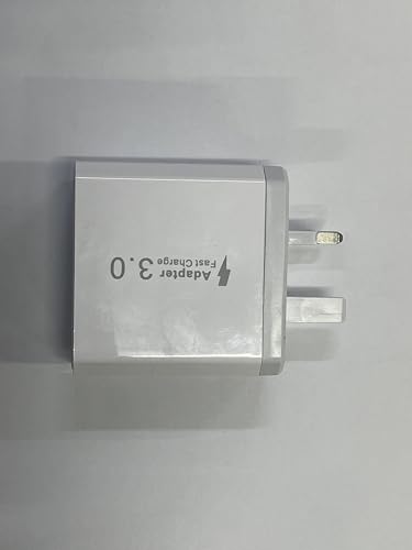 Tupneuf 33W USB Plug Fast Charge, 6-Port Multi Charger Plug UK Charging Power Adapter Multiple Quick Charge 3.0 Wall Mains Plug for iPhone 16 15 14 13 12 11 Pro Max X XR XS 8 7 6 6S Plus 5 5S SE, iPad