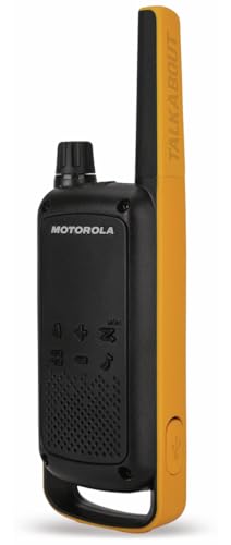 Motorola Talkabout T82 Extreme PMR446 2-Way Walkie Talkie Radio Twin Pack - Yellow / Black