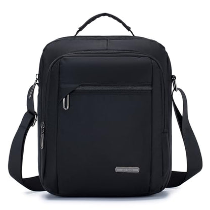 SPAHER Men Handbags Shoulder Bags Messenger Business Bag Crossbody Satchel Sling Waterproof Travel Bag Daily Man Bag Gift with Adjustable Shoulder Strap for Ipad
