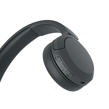 Sony WH-CH520 Wireless Bluetooth On-Ear Headphones, Lightweight Design, Up to 50hr Battery Life, Quick Charge, EQ, Clear Call Quality, iOS & Android - Black
