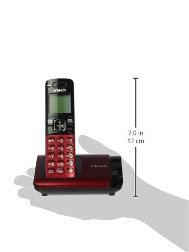 VTech CS6719-2 2-Handset Cordless Phone with Caller ID/Call Waiting, Handset Intercom & Backlit Display/Keypad, Silver