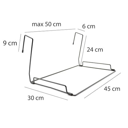 Croci - Radiator Cat Bed, Soft indoor cat bed with hook, 48X30X26 CM
