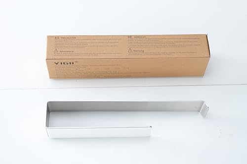 YIGII Towel Holder 26CM - Hand Towel Rail Self Adhesive Hand Towel Rack Open Towel Ring for Bathroom, Stainless Steel (No Drilling)