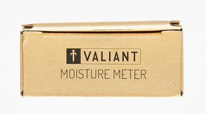 Valiant FIR421 Digital Moisture Meter for Firewood Timber and Brickwork, Black