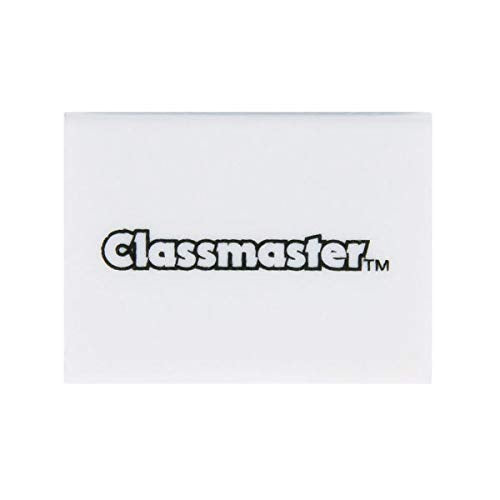 Classmaster PES45 Pencil Erasers – Small, PVC-Free, Phthalates-Free – White, (Pack of 45)