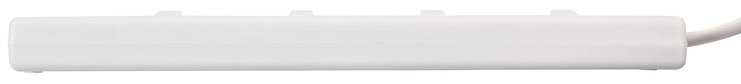 PRO ELEC PELB1942 4 Gang Switched Surge Protected Extension Lead White, 10m