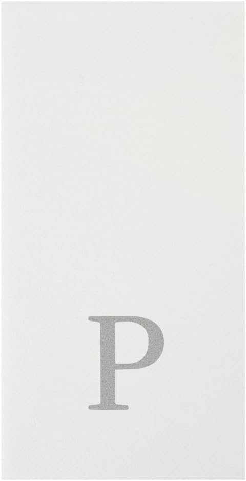 Luxenap 15.8 X 7.9 Inch Linen-Feel Guest Towels, 50 Lettered Hand Towels