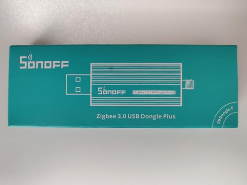 Sonoff Zigbee USB Dongle Plus-ZBDongle-E 3.0 External Antenna Interface SMA Gateway Universal, Pre-Installed with Zigbee Firmware Based on EZNet 6.10.3 Coordinated Home Assistant or Zigbee2MQTT