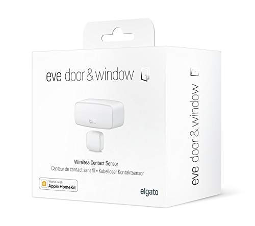 Eve Door & Window (Matter) 3 Pack – Smart Contact Sensor for Doors & Windows, Open/Closed State, Automatic Control of Accessories, Matter Over Thread, Apple Home, Alexa, Google Home, SmartThings