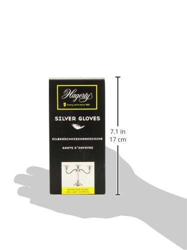 Hagerty Silver Gloves - Black, A102211
