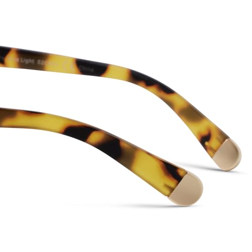 Peepers by PeeperSpecs Oprah's Favorite Women's Stardust Round Blue Light Blocking Reading Glasses - Tokyo Tortoise +1.50