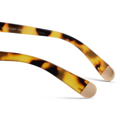 Peepers by PeeperSpecs Oprah's Favorite Women's Stardust Round Blue Light Blocking Reading Glasses - Tokyo Tortoise +1.50