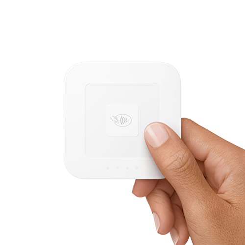Square Bluetooth Contactless Card Reader (2nd generation) – Take contactless & card payments - accepts Chip & PIN, Debit and Credit Cards, Apple and Google Pay