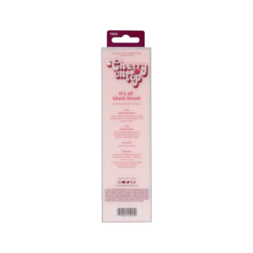 Real Techniques Cherry On Top Mini Marshmallow Puff Trio, Mini Makeup Puffs For Concealer & Foundation, Spot Correcting & Blending, Dry Use Beauty Sponge, Travel Size, Vegan & Cruelty-Free, 3 Count