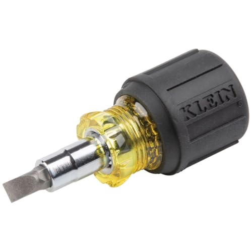 Klein Tools 80045 Screwdriver and Nut Driver Tool Kit, Includes Magnetic 11 in 1, Multi-Bit Stubby and Electronics Screwdrivers, 3-Piece