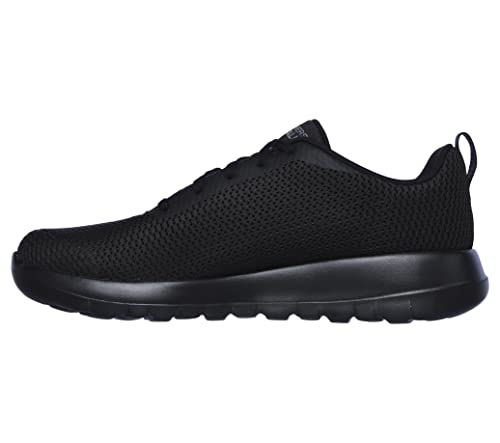 Skechers Men's Go Walk Max Effort Trainers, Black Textile Trim, 9 UK