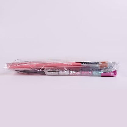 FANDAMEI Nail Art Kit, Nail Art Brushes Set, Nail Design Kit Dotting Tools, Fine Nail Glitter, Nail Decoration Butterfly Heart Glitter Sequins, Foil Flakes, Nail Rhinestones, Dust Brush