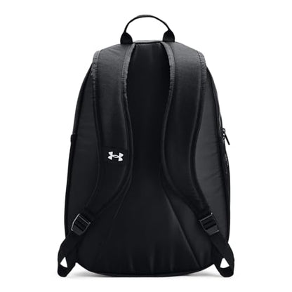 Under Armour Unisex-Adult Hustle Sport Backpack , Black (001)/Silver , One Size Fits All