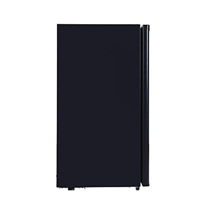 RCA RFR321-B-Black-COM RFR321 Single Mini Refrigerator-Freezer Compartment-Adjustable Thermostat Control-Reversible Doors-Ideal for Dorm, Office, RV, Garage, Apartment-Black Cubic Feet, 3.2 CU.FT