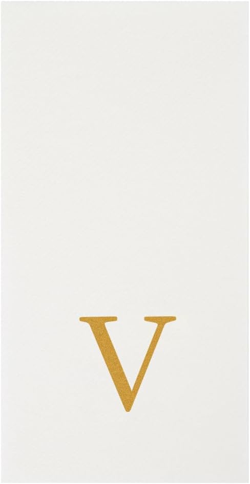 Luxenap 15.8 X 7.9 Inch Linen-Feel Guest Towels, 50 Lettered Hand Towels
