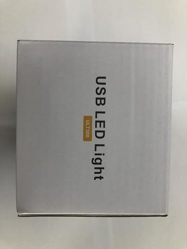 Daffodil ULT300 Clip-On Reading Light – Flexible Gooseneck Book Light with Large Clamp, USB or 4xAA Battery Powered, 3 Brightness Levels, Lamp for Headboard, Desk, Bedside or Bed - Black
