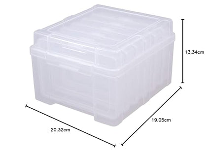 Advantus 61989 7.5"W x 9.25"L x 5.5"H Storage Studios Photo Keeper, Single unit