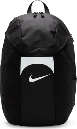 Nike DV0761-011 NK ACDMY TEAM BKPK 2.3 Sports backpack Unisex Adult BLACK/BLACK/WHITE Size 1SIZE