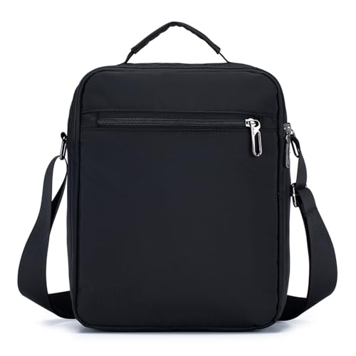 SPAHER Men Handbags Shoulder Bags Messenger Business Bag Crossbody Satchel Sling Waterproof Travel Bag Daily Man Bag Gift with Adjustable Shoulder Strap for Ipad