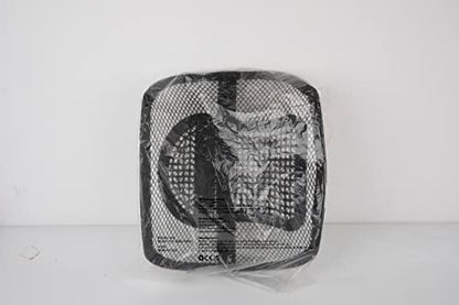 m zimoon Mesh Back Support, Mesh Lumbar Support Cushion Air Flow Chair Back Support with Elastic Strap Back Rest for Home Office Chair Car Seat Back Pain Relief