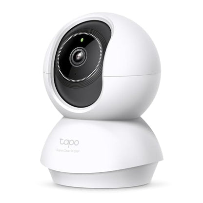 Tapo C230 3K 5MP Indoor Camera, Smart AI Detections - Person Pet Baby Cry, Pan/Tilt 360° View, Security Carmera No Monthly Fee, Enhanced Night Vision, Two-way Audio, Works with Alexa & Google