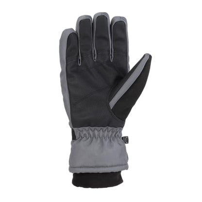 Carhartt Men's W.P. Waterproof Insulated Glove Cold Weather, Dark Grey/Black, X-Large