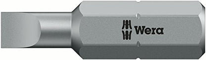 Wera 05051024001 Kraftform Compact Imperial Screwdriver Bit Set KK 25, Silver