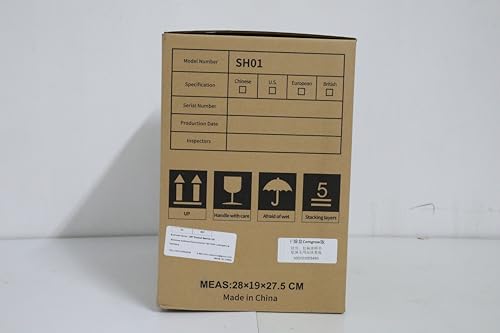 Comgrow 3D Printer Filament Dryer Box SH01, 3D Filament Storage, Keeps Filaments Dry During 3D Printing, Compatible with 1.75mm/2.85mm PLA PETG ABS Material, Filament Dryer, Spool Holder