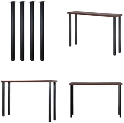 LCSDLHLSY Table Legs 36 inch, Heavy Duty Furniture Legs, Adjustable Square Desk
